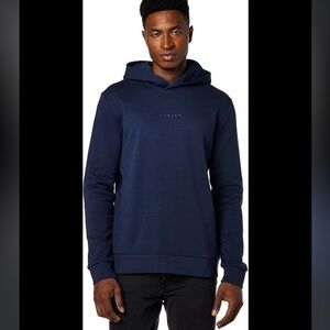 Oakley monochrome embroidered Navy Blue Hoodie